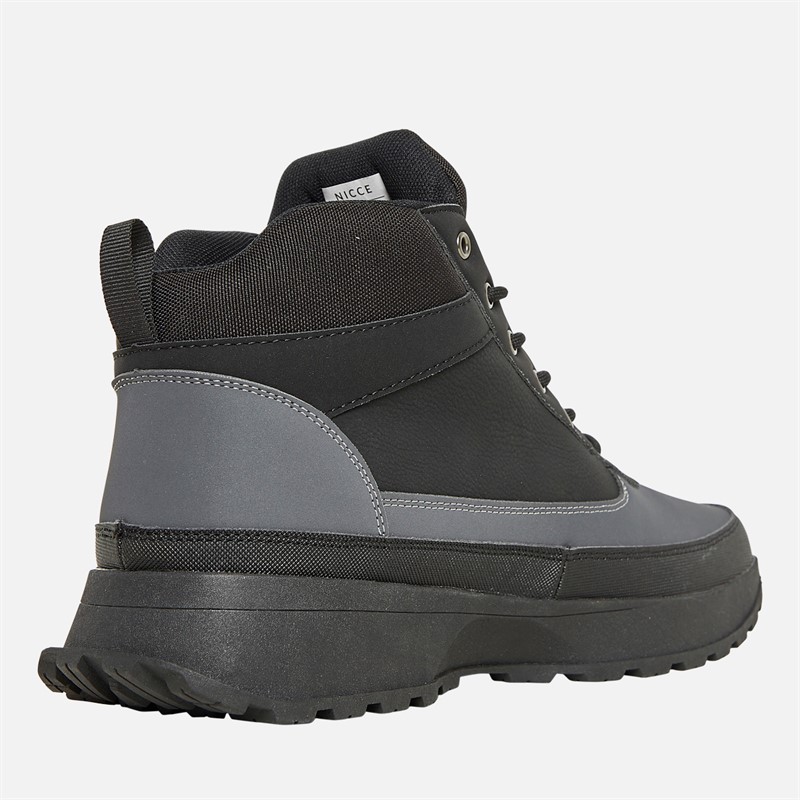 NICCE Mens Kopolo Boots Black/Coal