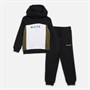 NICCE Boys Hoodie And Joggers Tracksuit Black