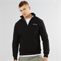 NICCE Mens Leaton 1/4 Zip Funnel Neck Sweatshirt Black