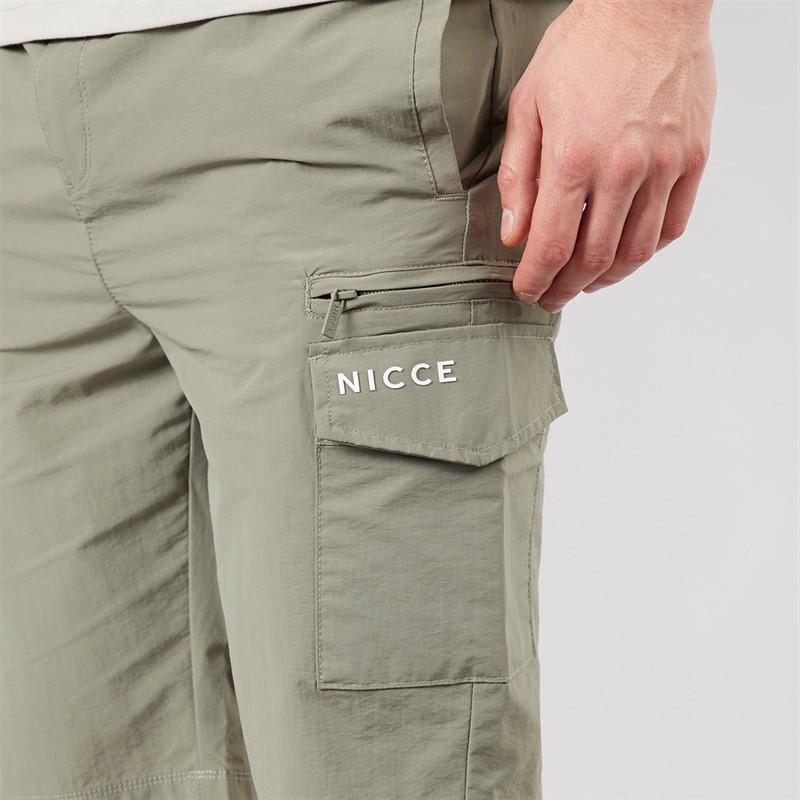 NICCE Mens Humva Cargo Shorts Sage