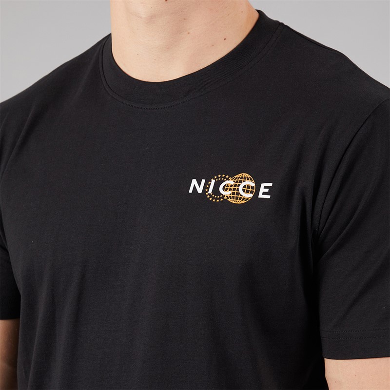NICCE Mens Katto T-Shirt Black