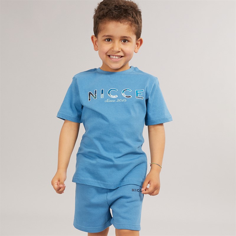 NICCE Boys T-Shirt And Shorts Co-Ord Set Blue