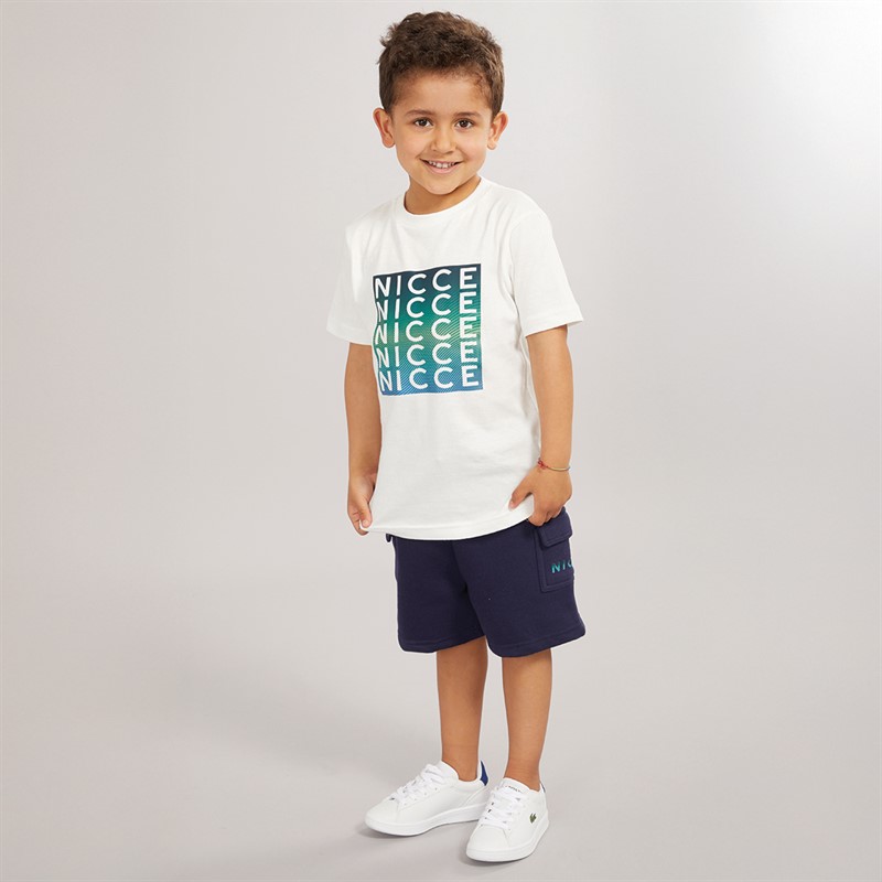 NICCE Boys T-Shirt And Shorts Co-Ord Set Navy