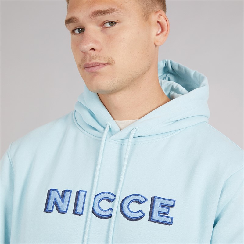 NICCE Mens Form Hoodie Blue