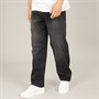 NICCE Mens Kefal Straight Fit Jeans Washed Black