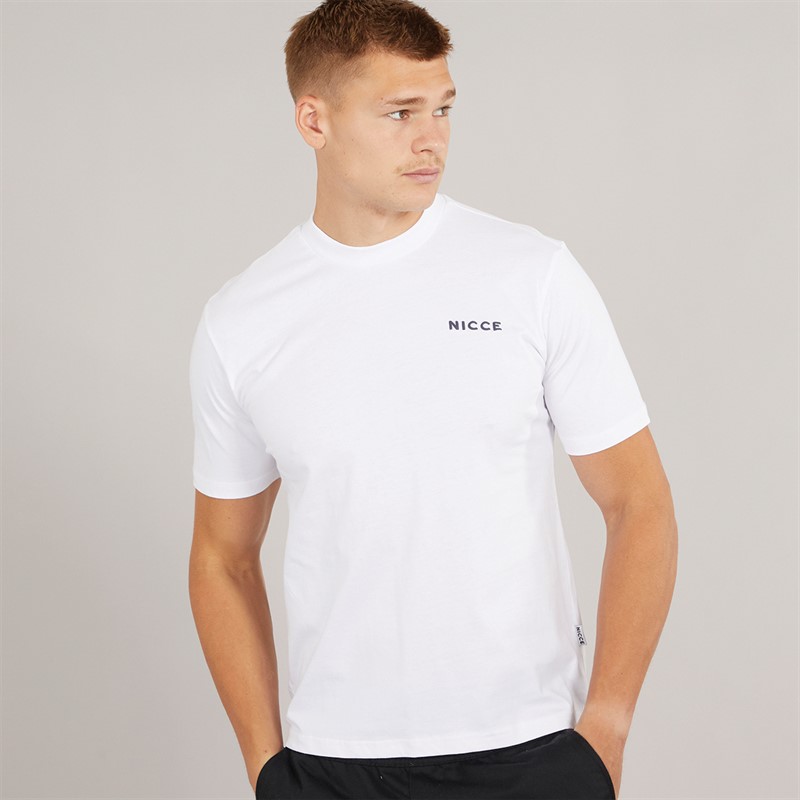 NICCE Mens Venture T-Shirt White