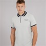 NICCE Mens Shoran Polo Shirt Chalk Grey