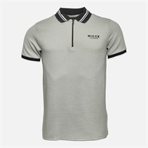 NICCE Mens Shoran Polo Chalk Grey