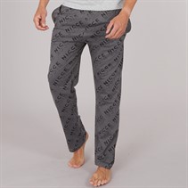 NICCE Mens Dutton AOP Lounge Pants Coal AOP