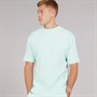 NICCE Mens Waffle Textured T-Shirt Ice Blue