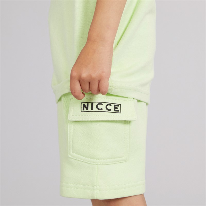 NICCE Boys T-Shirt And Shorts Co-Ord Set Green