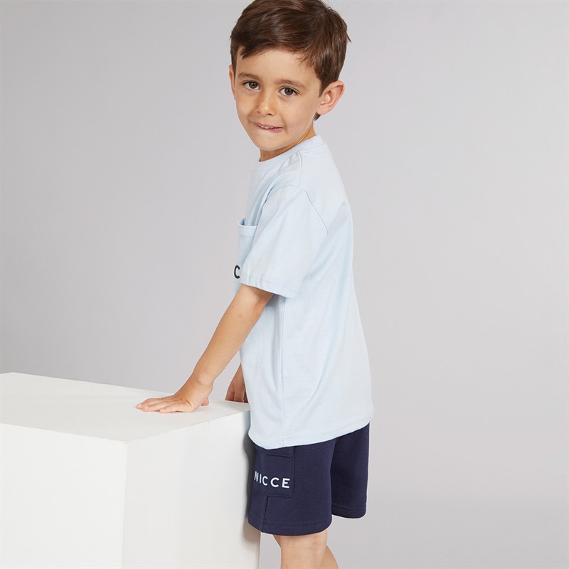 NICCE Boys T-Shirt And Shorts Co-Ord Set Blue