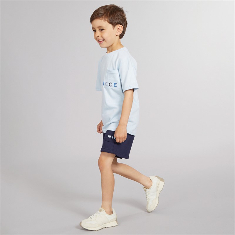 NICCE Boys T-Shirt And Shorts Co-Ord Set Blue