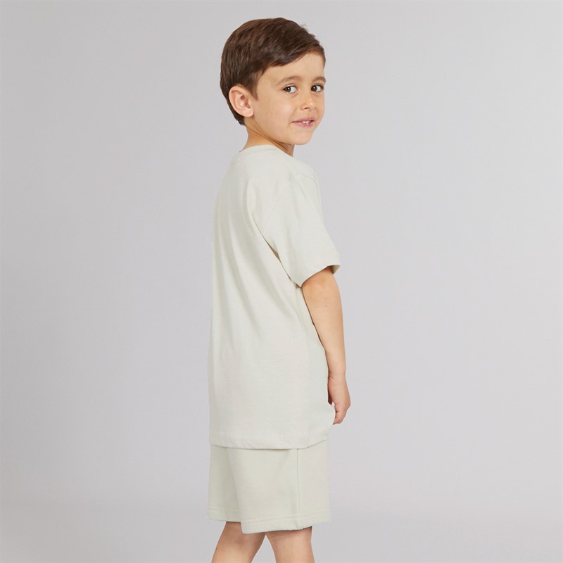 NICCE Boys T-Shirt And Shorts Co-Ord Set Beige
