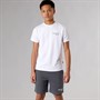 NICCE Junior Boys Sagit T-Shirt and Shorts Co-Ord Set White/Future Grey