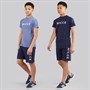 NICCE Boys Corlon Two Pack T-Shirt And Jog Shorts Co-Ord Set Dark Navy/Element Blue Dark Navy/ Element Blue