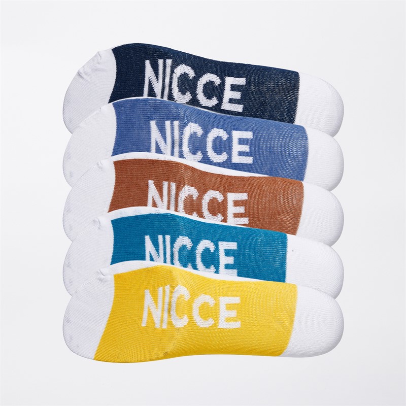 NICCE Boys Five Pack Socks White
