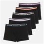 NICCE Boys Caddo Five Pack Boxer Shorts Black