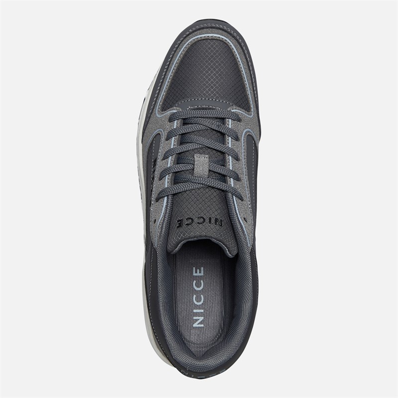 NICCE Herren Elossi Sneaker Anthrazit/Grau/Hellgrau Coal/Grau/Lt Grey
