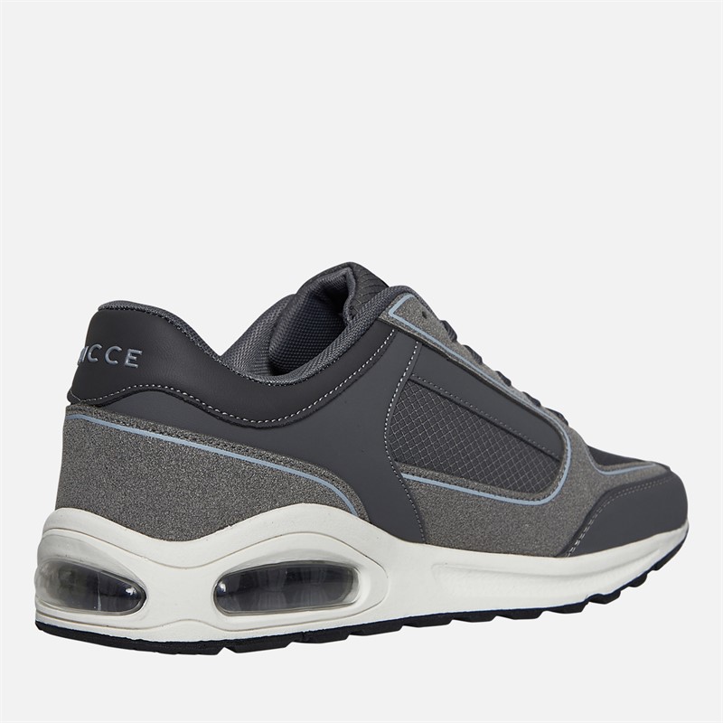 NICCE Herren Elossi Sneaker Anthrazit/Grau/Hellgrau Coal/Grau/Lt Grey