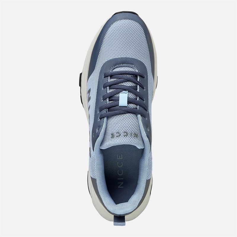 NICCE Mens Metolo Trainers Element Blue/Navy/Grey Element Blue / Navy / Grey