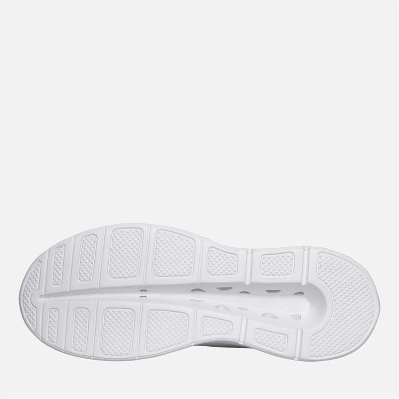 NICCE Mens Frantor Trainers White Mono
