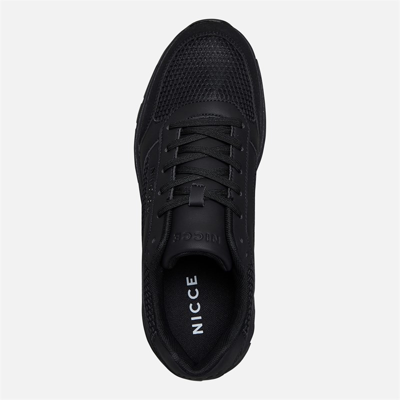 NICCE Mens Bemesso Trainers Black