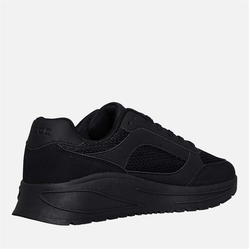 NICCE Mens Bemesso Trainers Black