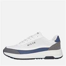 NICCE Mens Arinza Trainers White/Blue/Grey White / Blue / Grey