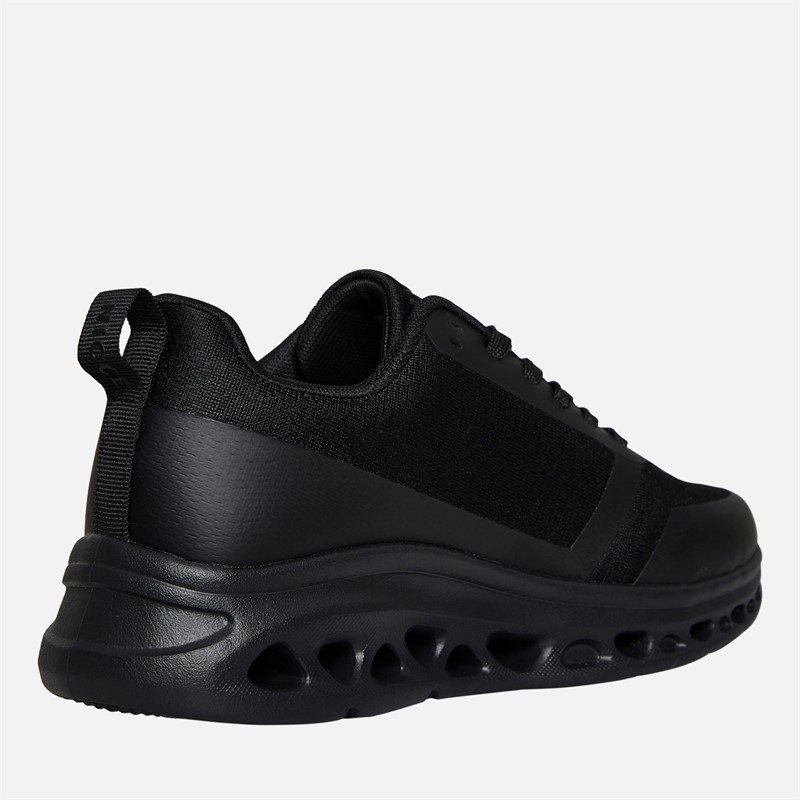 NICCE Junior Boys Frantor Trainers Black Mono