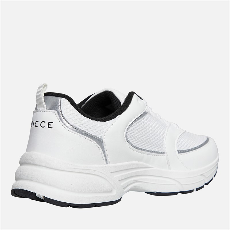 NICCE Womens Modessa Trainers White
