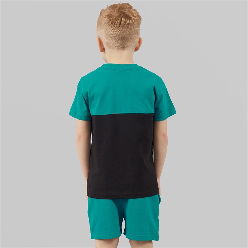 NICCE Boys T-Shirt And Shorts Co-Ord Set Green