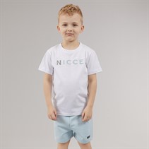 NICCE Boys T-Shirt And Shorts Co-Ord Set Sky Blue