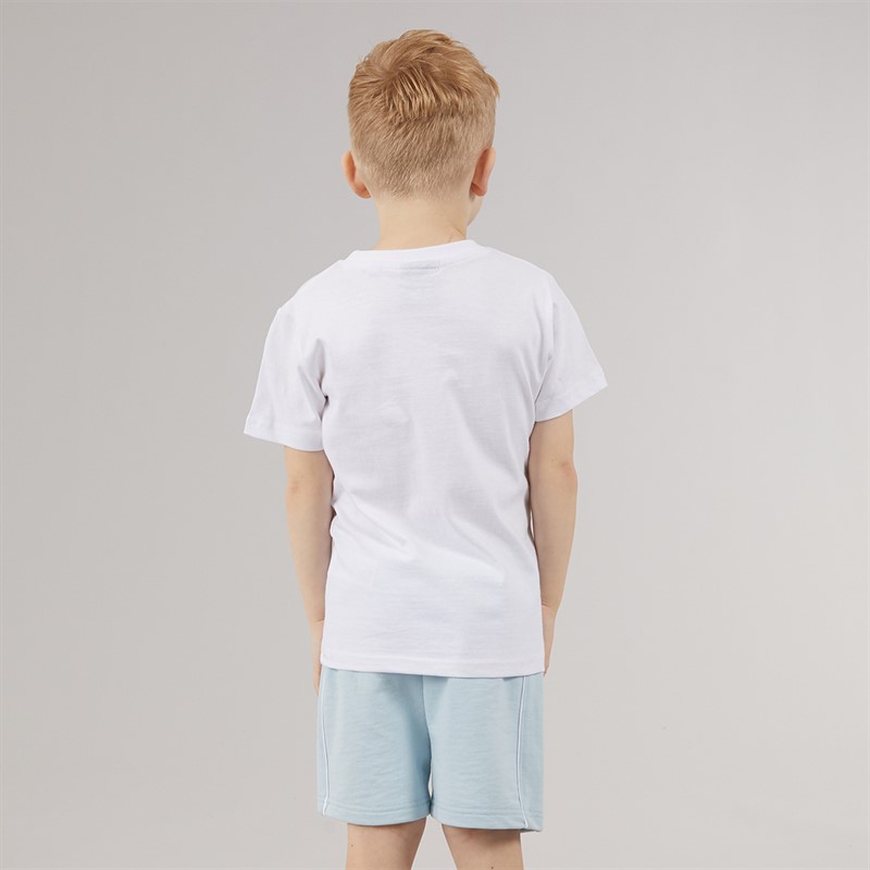 NICCE Boys T-Shirt And Shorts Co-Ord Set Sky Blue