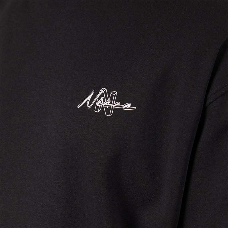 NICCE Mens Alotte Oversized T-Shirt Black