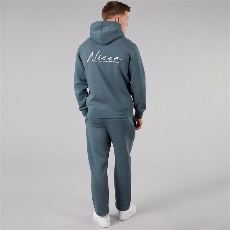 NICCE Mens Icenos Open Hem Tracksuit Future Grey