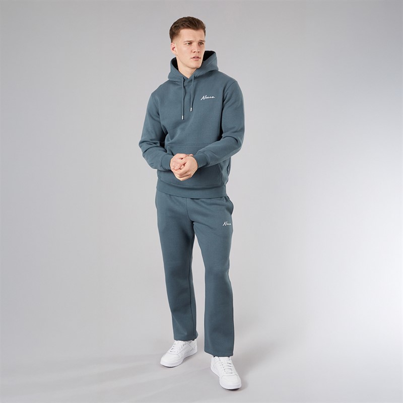 NICCE Mens Icenos Open Hem Tracksuit Future Grey