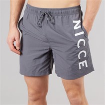 NICCE Mens Bonham Swim Shorts Future Grey