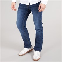 NICCE Mens Jeaper Regular Fit Jeans Indigo