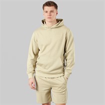 NICCE Mens Ernero Hoodie And Jog Shorts Co-Ord Set Grey Stone