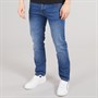 NICCE Mens Jeaper Regular Fit Jeans Mid Blue Wash