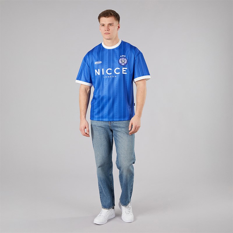 NICCE Mens Legend Oversized T-Shirt Royal