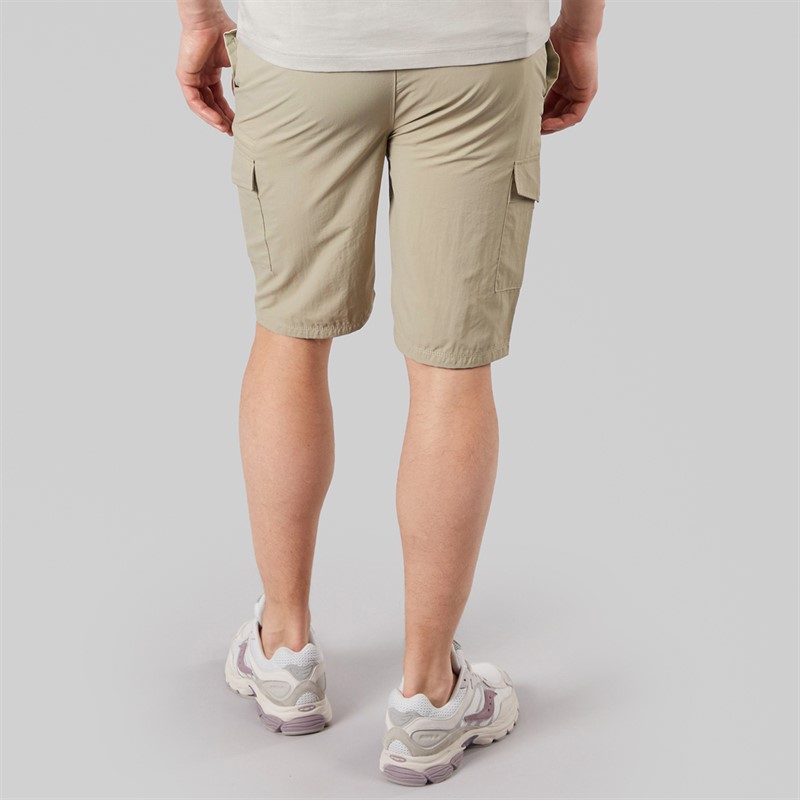 NICCE Mens Humva Cargo Shorts Grey Stone