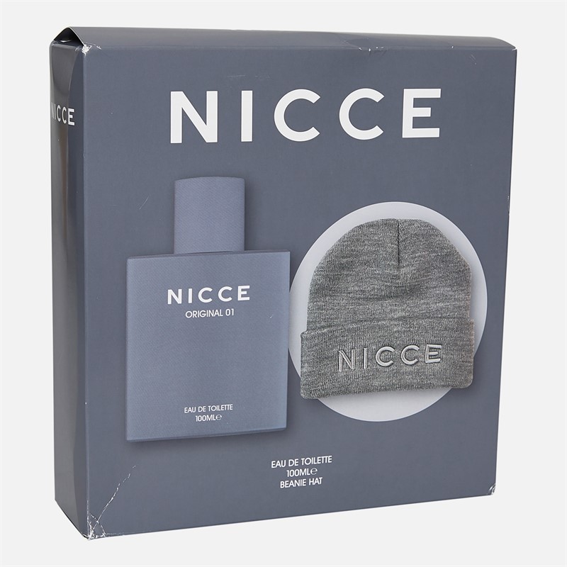 NICCE Mens Beanie Hat Gift Set Multi
