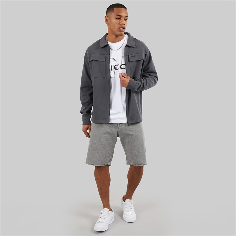 NICCE Mens Semicir Utility Jacket Coal