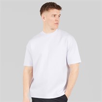 NICCE Mens Luxe Relaxed Fit T-Shirt White