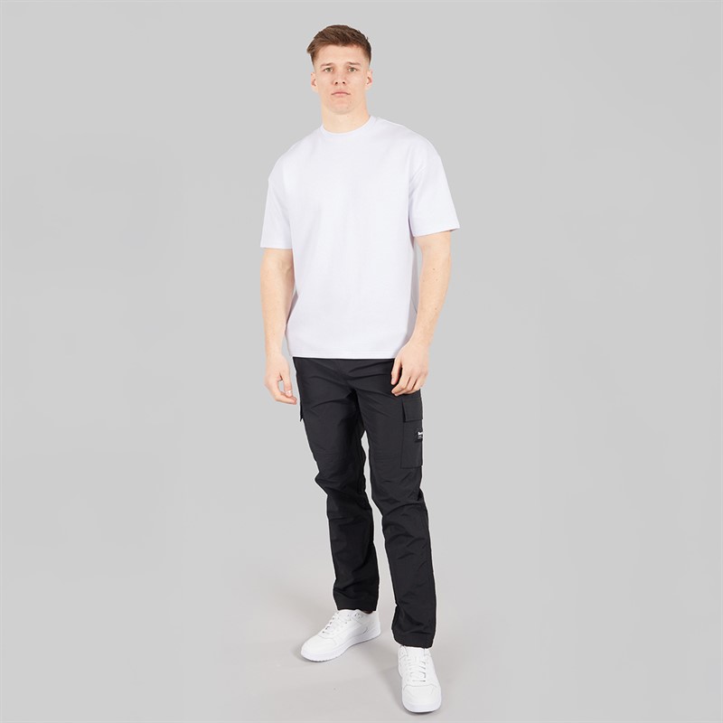 NICCE Mens Luxe Relaxed Fit T-Shirt White