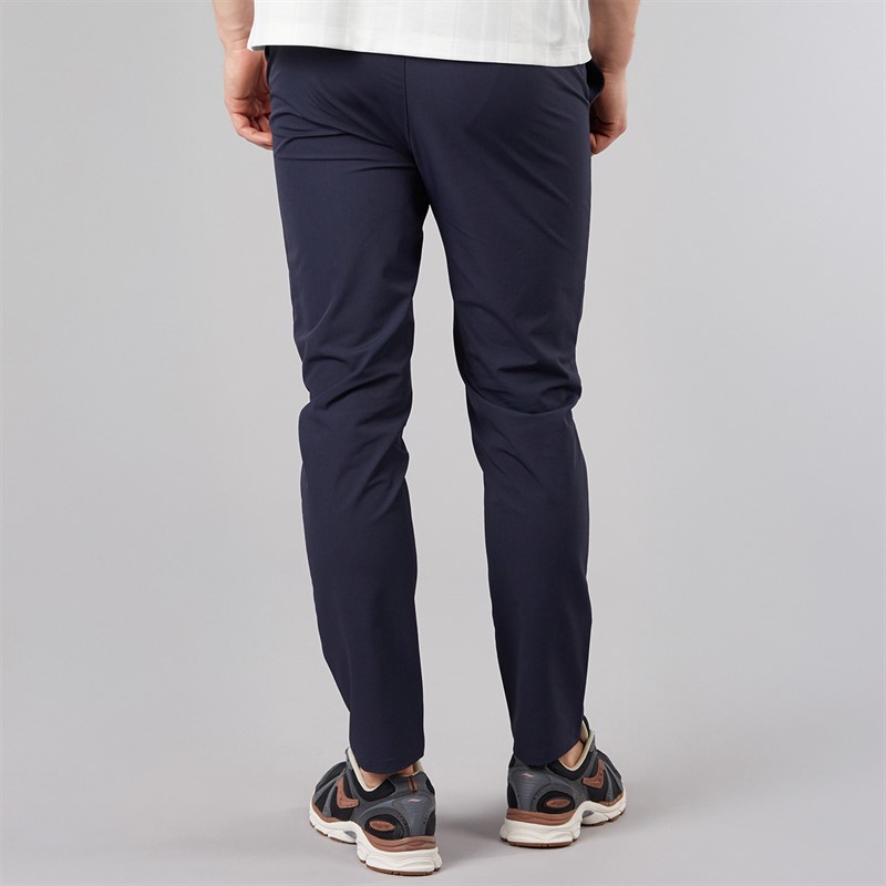 NICCE Mens Luxe Slim Fit Tech Chinos Navy