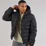NICCE Mens Bluster Hooded Padded Coat Black