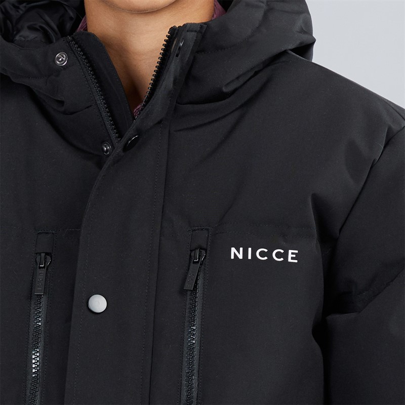 NICCE Boys Merigo Parka Jacket Black